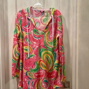 Lilly Pulitzer Terry Cloth Swim Coverup!